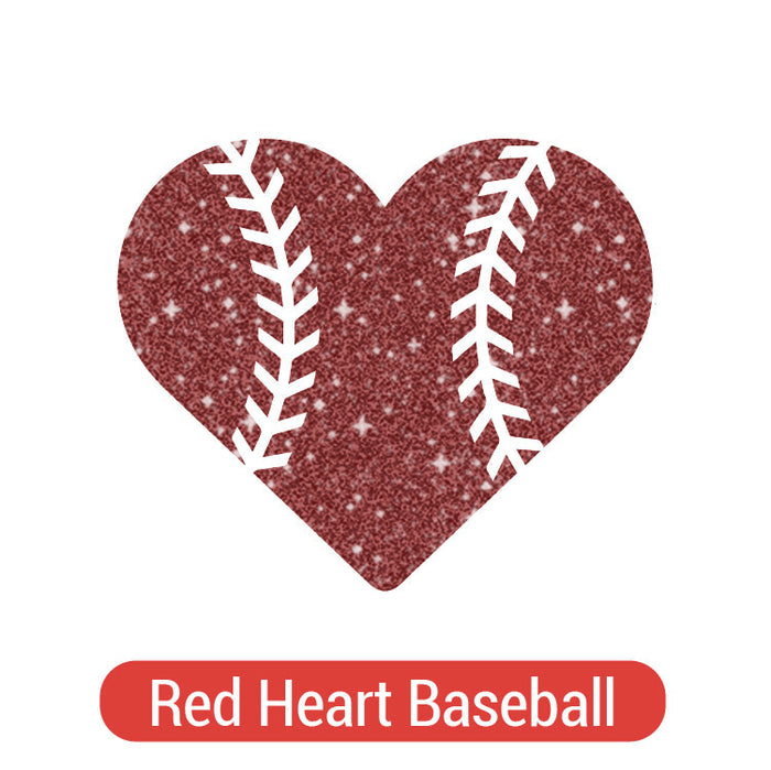 Baseball Theme PAC Glitter HTV (8")