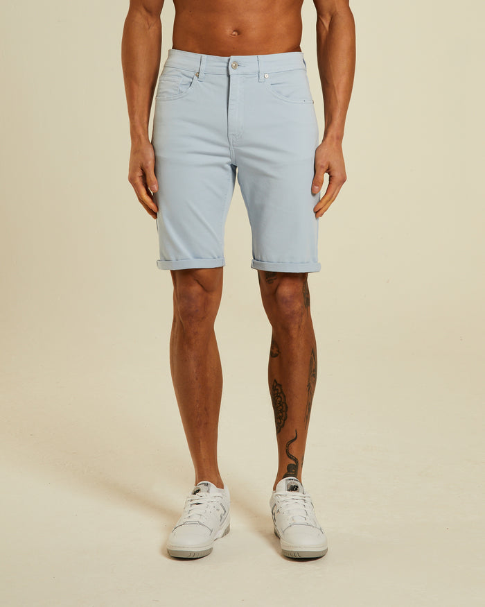 Beck 5 Pocket Short Blue