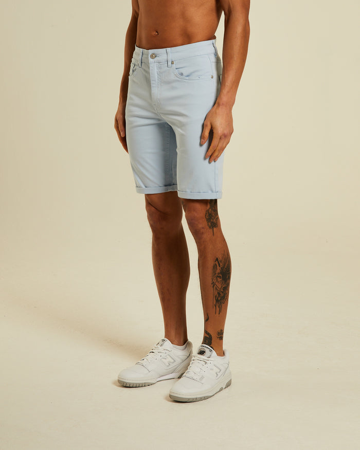 Beck 5 Pocket Short Blue