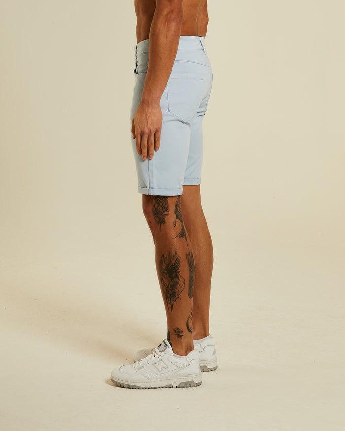Beck 5 Pocket Short Blue