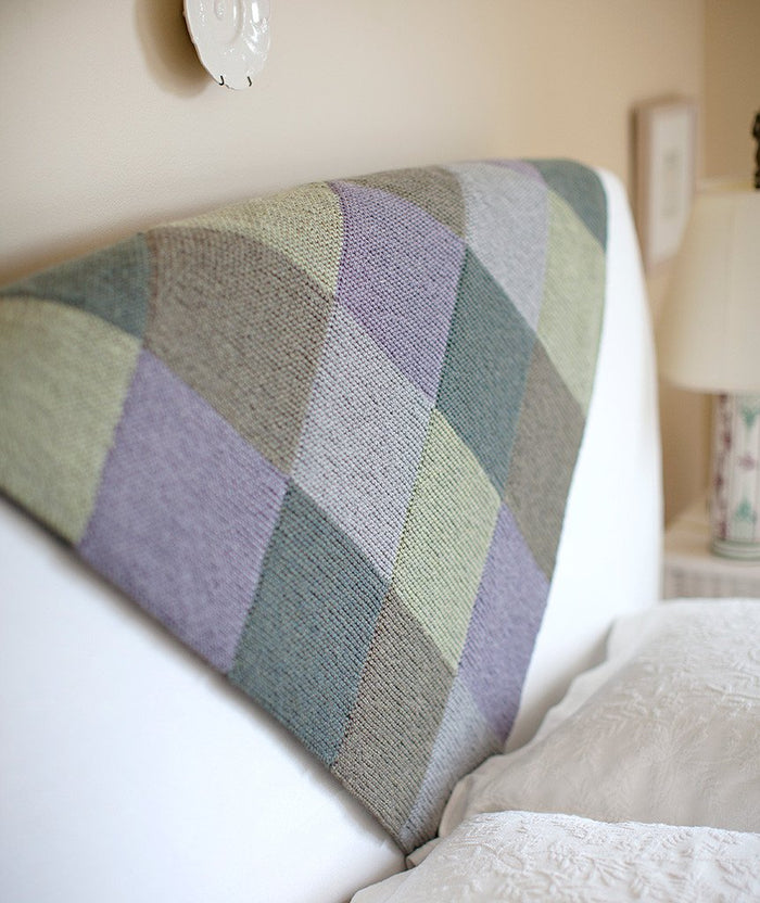 Big Garter Blocks Throw & Afghan - Churchmouse - Patterns