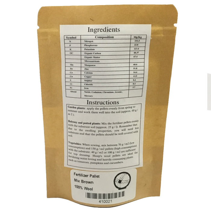 Bio-wool pellet (Fertilizer)