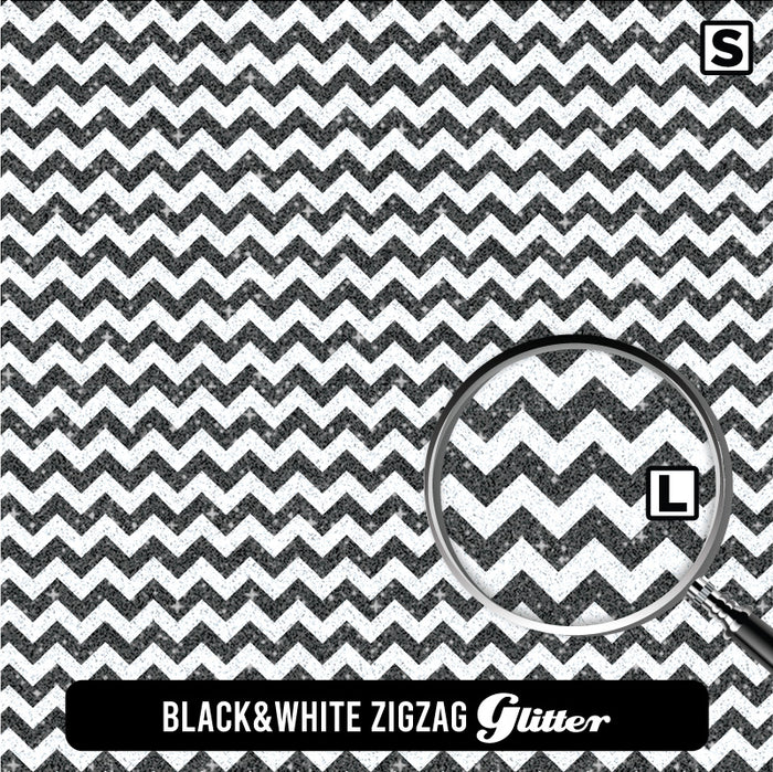 Black and White Zigzag