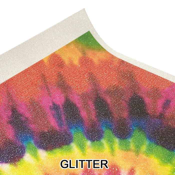Black & White Glitter Patterned HTV