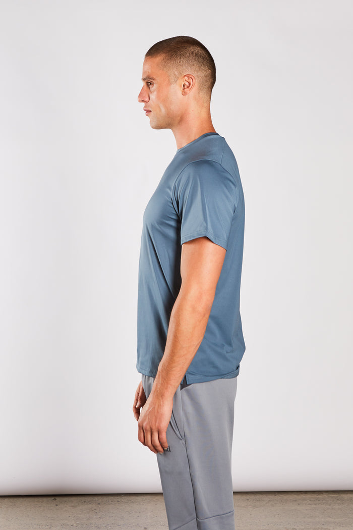 Blaine Tee Steel Blue