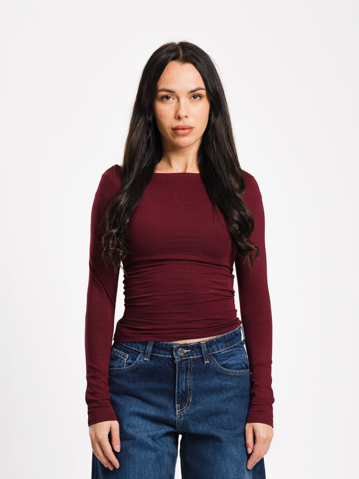 BURGUNDY / XS