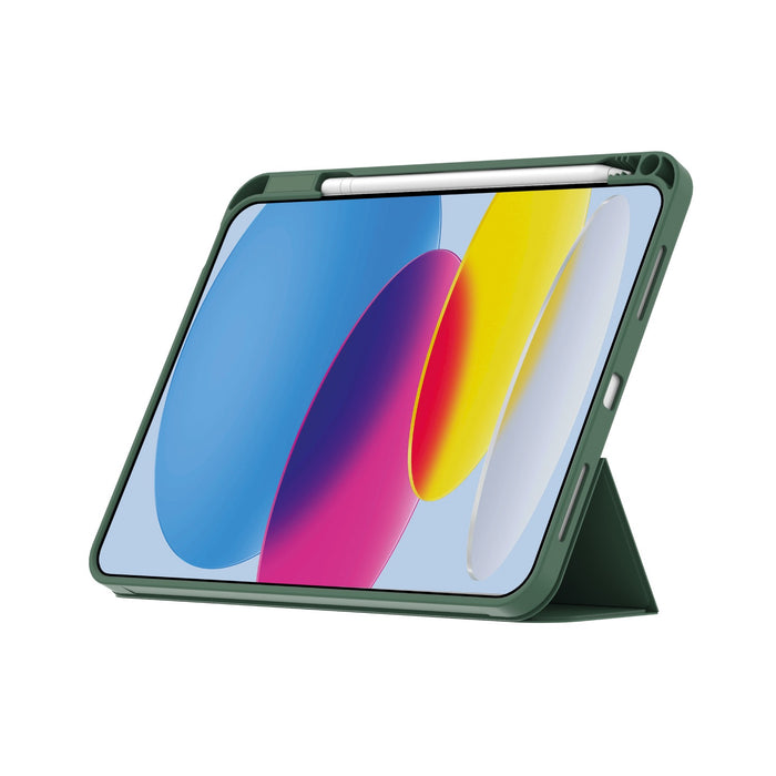 Body Glove Slim Shield Tablet Case - Apple iPad 11 (2025) / iPad 10.9 (2022) - Olive (BGSH-IPD10TH-OV)