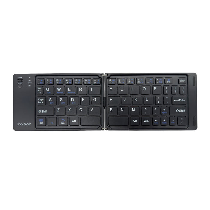 Body Glove Wireless Folding Hinge Keyboard - Black (BGKB-FOLDHNG)