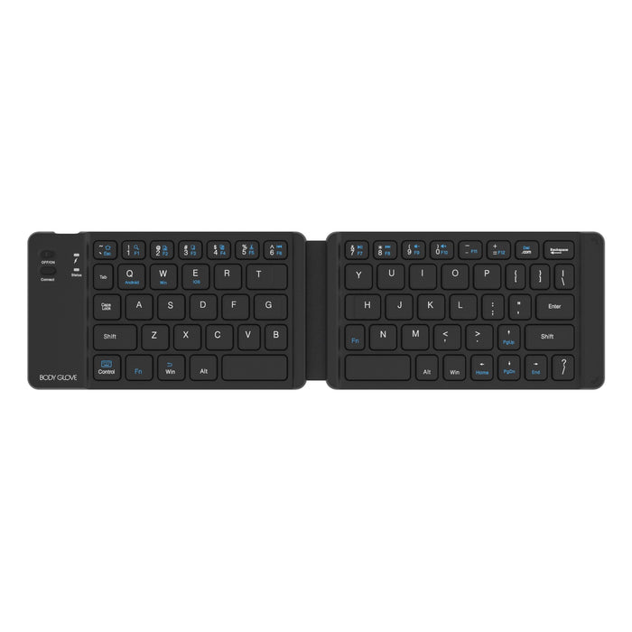 Body Glove Wireless Folding Soft Hinge Keyboard - Black (BGKB-FOLDSFT)