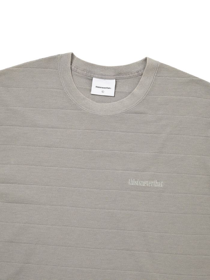 Border Jacquard L/S Tee
