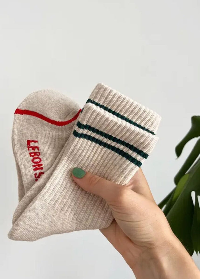 Boyfriend Socks - Oatmeal