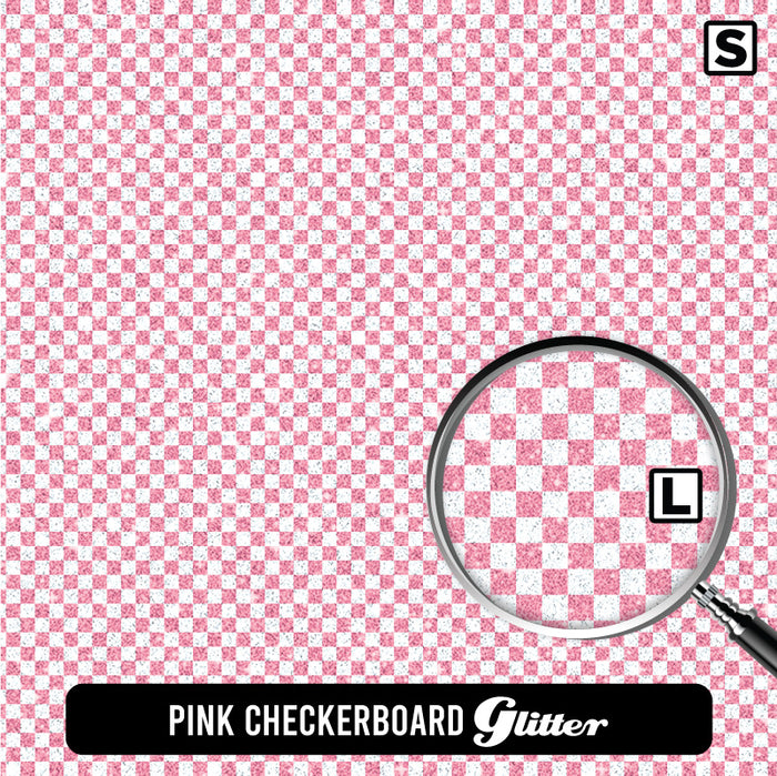 Pink Checkerboard