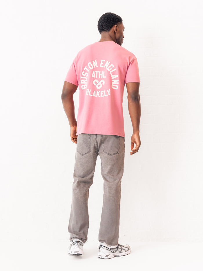 Briston Relaxed T-Shirt - Warm Pink