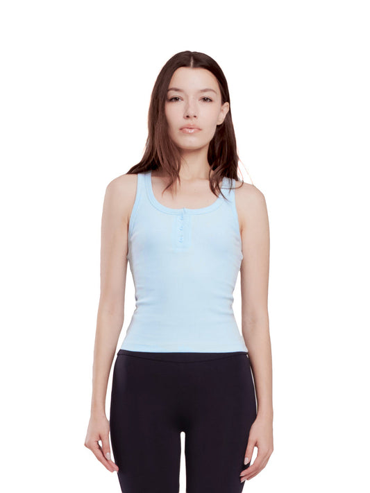 BUTTON UP TANK TOP
