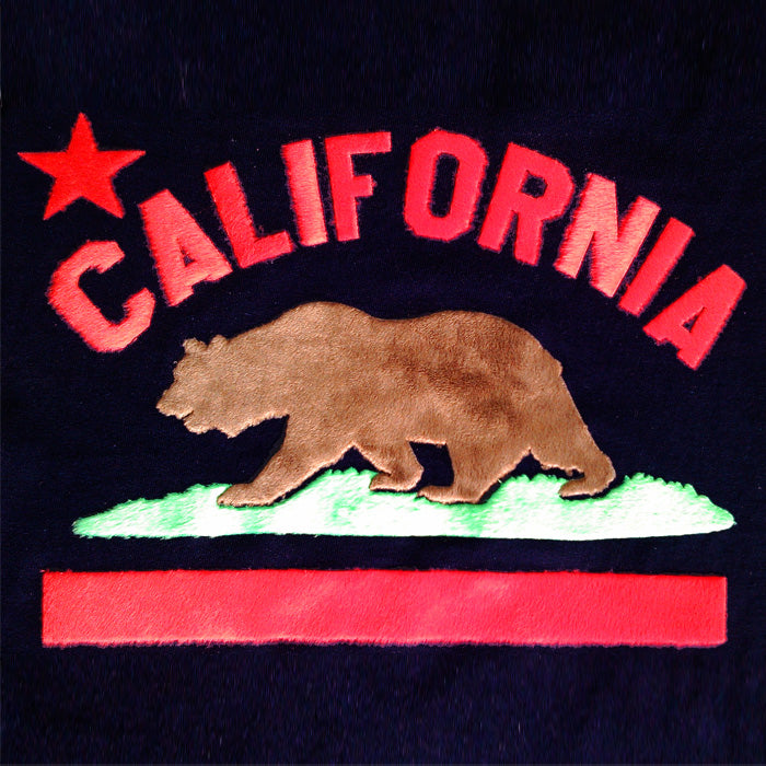 Cali Bear 3 colors Plush HTV (12.5" x 8.5")