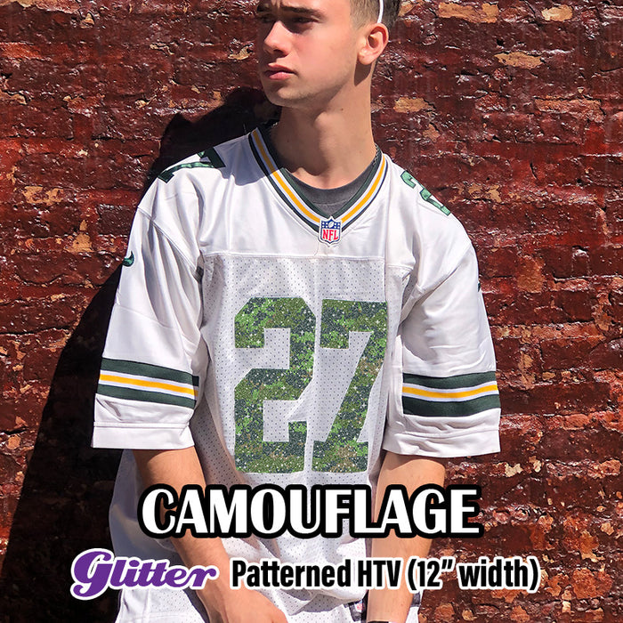 Camouflage Glitter Pattern