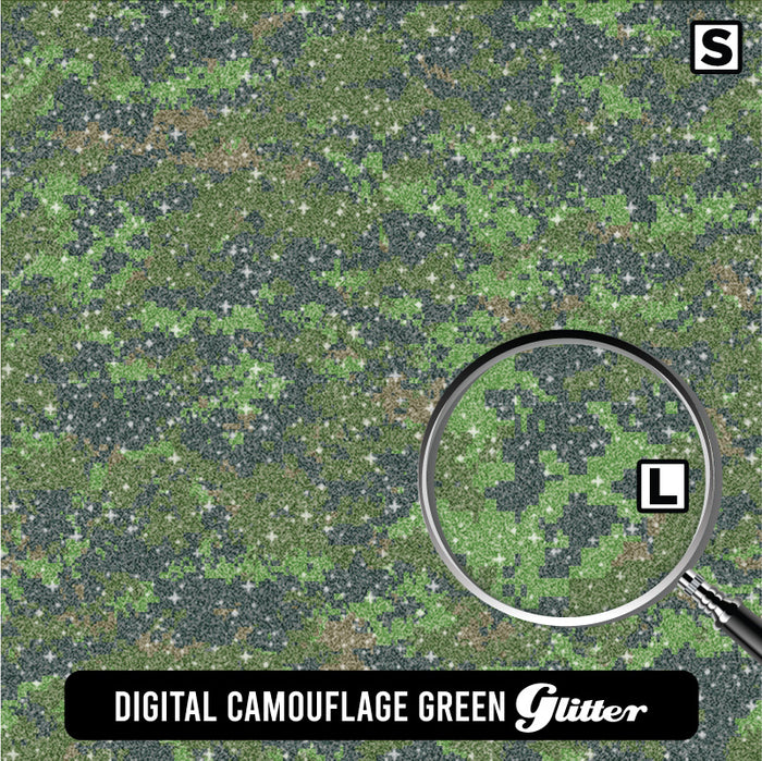 Digital Camouflage Green