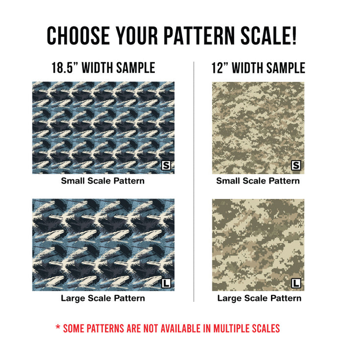Camouflage Patterned HTV (18.5" x 12")