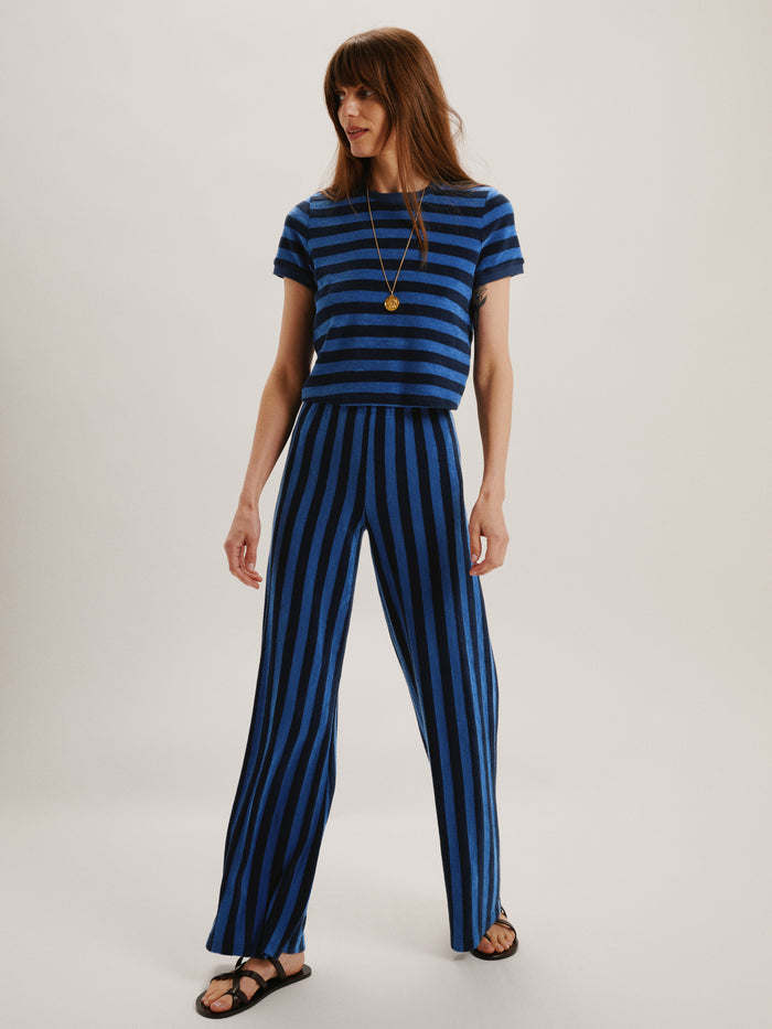 Navy-Blue Stripe