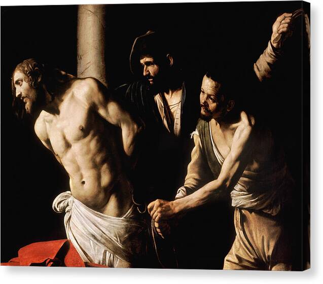 Christ at the Column - Canvas Print