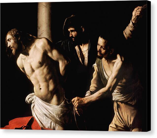 Christ at the Column - Canvas Print