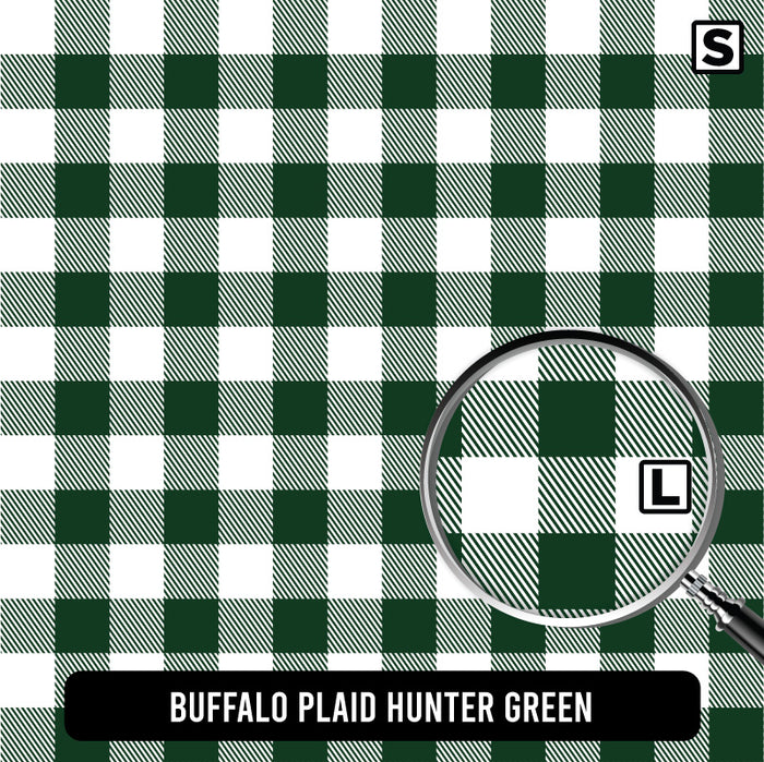 Buffalo Plaid Hunter Green
