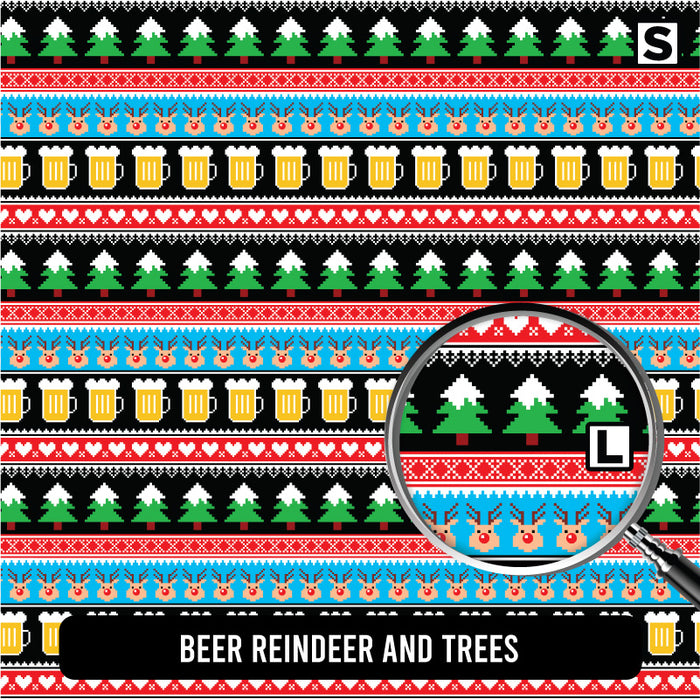 Beer Reindeer and Trees