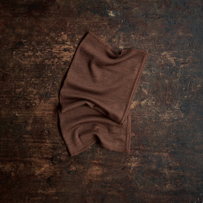Coot Kids Snood - Merino Wool & Silk - Squirrel
