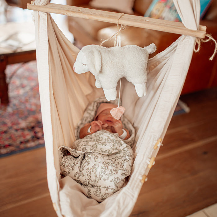 Cotton Music Box - Sheep