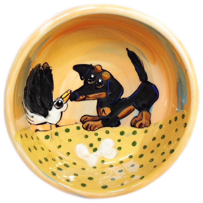 Dachshund Dog Bowl