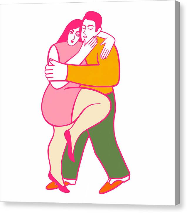 Dance of Love - Canvas Print