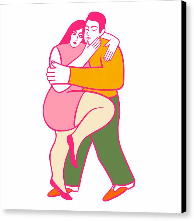 Dance of Love - Canvas Print