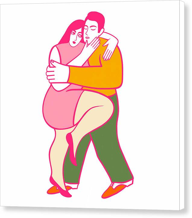 Dance of Love - Canvas Print