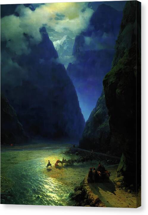 Darial Gorge - Canvas Print