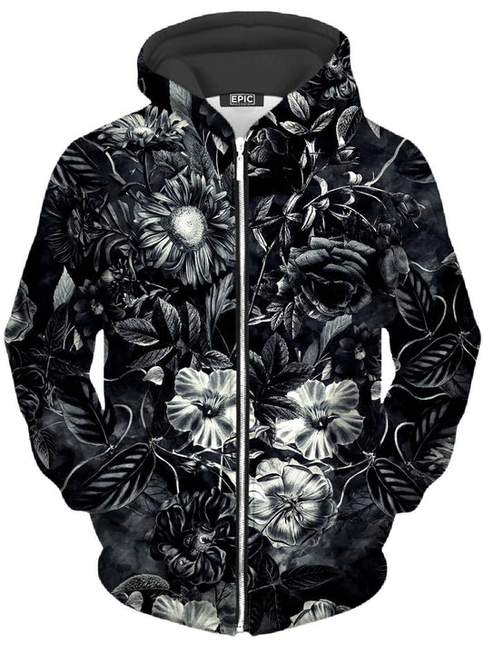 Darkness Unisex Zip-Up Hoodie Riza Peker Epic Hoodie