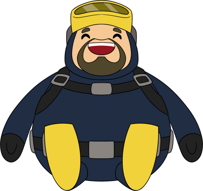 Dave the Diver Plush (9in)
