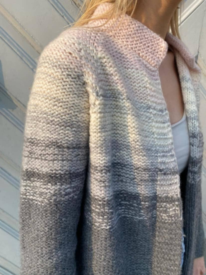 Dip dye cardigan by Önling, No 2 knitting kit