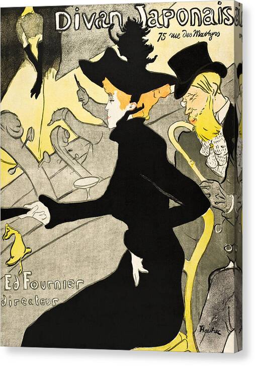 Divan Japonais - Canvas Print