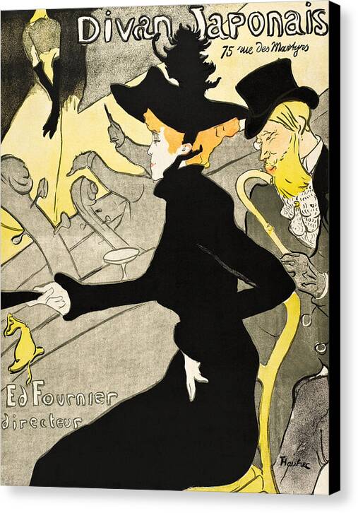 Divan Japonais - Canvas Print
