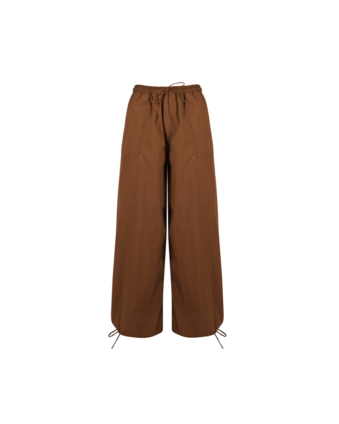 DONOVAN TIE PANT MOCHA