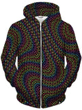 Dope Strange 1995 Unisex Zip-Up Hoodie Set 4 Lyfe Epic Hoodie