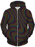 Dope Strange 1995 Unisex Zip-Up Hoodie Set 4 Lyfe Epic Hoodie
