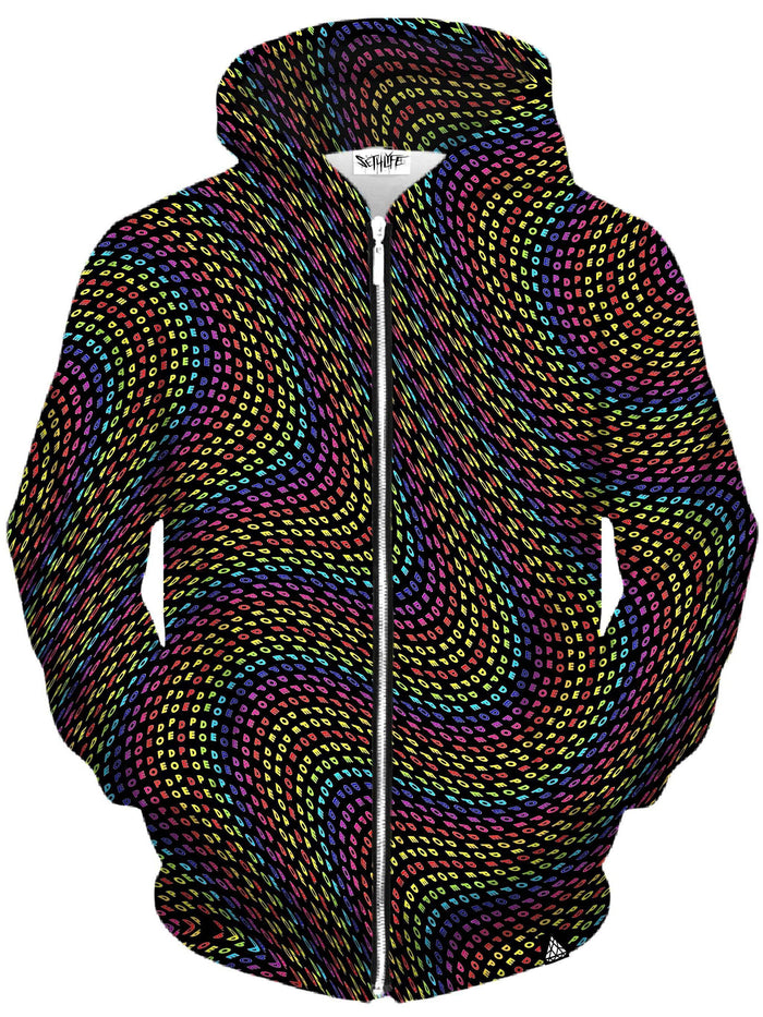 Dope Strange 1995 Unisex Zip-Up Hoodie Set 4 Lyfe Epic Hoodie