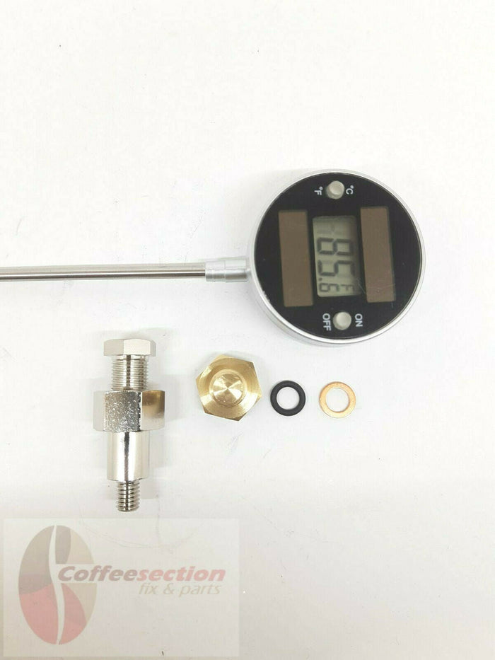 E61 Group Thermometer For Brew Group Espresso Machine - Faema Rocket ECM Expobar - Coffeesection