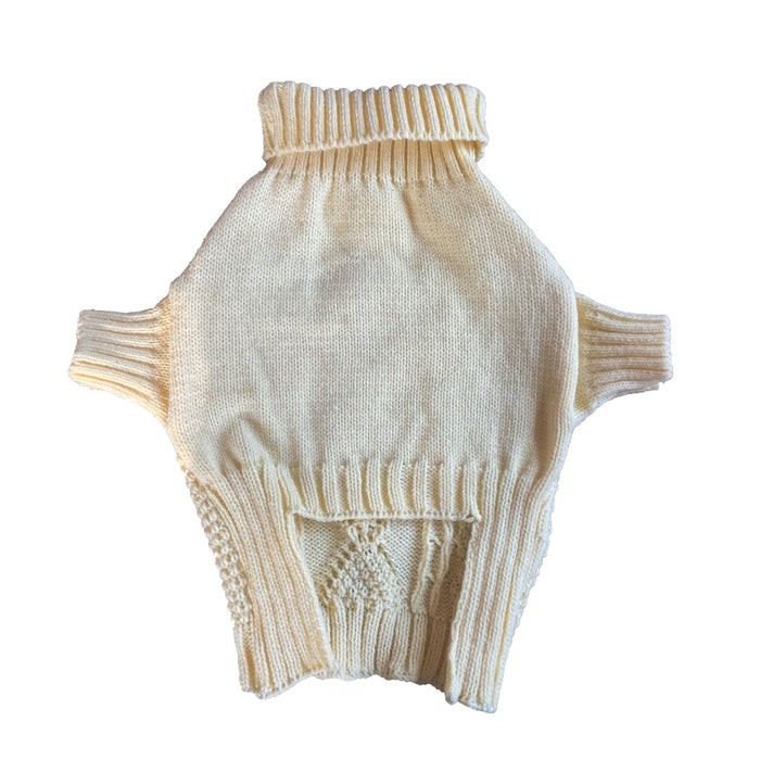 Eco Pup Luxe: Handcrafted Wool Blend Dog Sweaters for Cozy & Stylish Canines