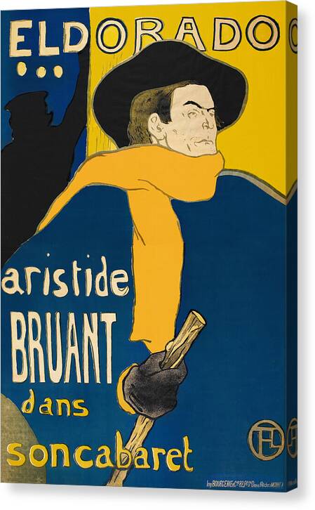 Eldorado - Aristide Bruant - Canvas Print