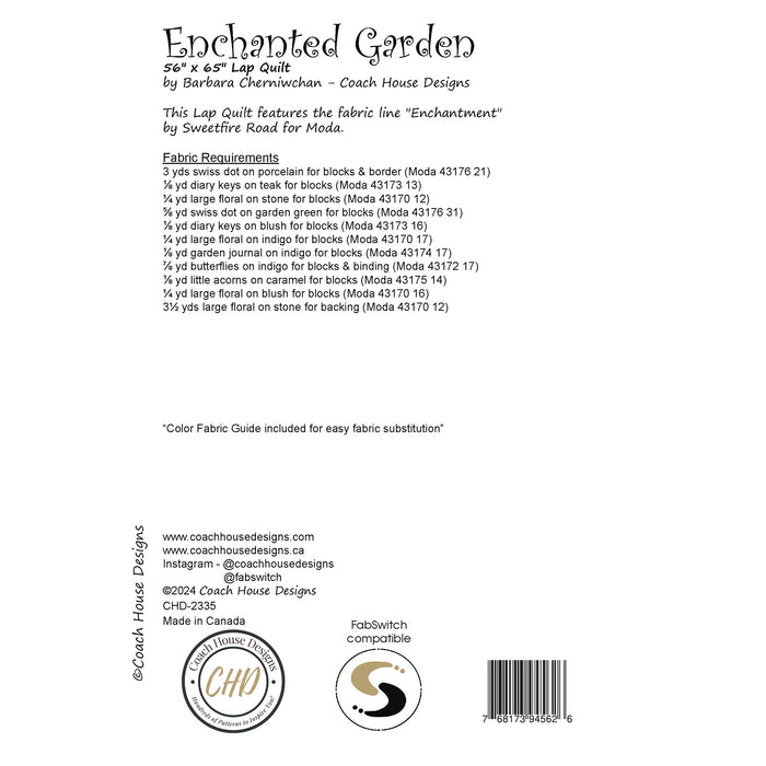 Enchanted Garden Quilt Pattern