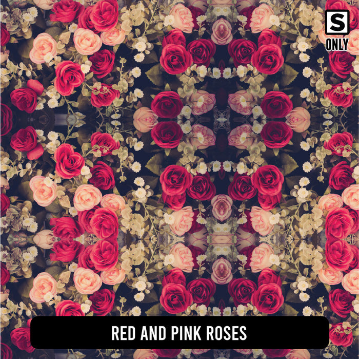 Red and Pink Roses