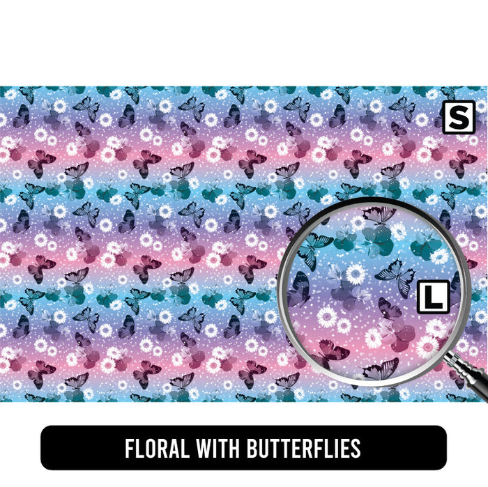 Floral with Butterflies
