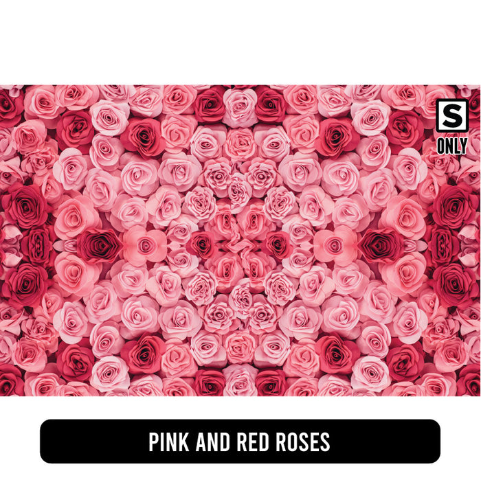 Pink and Red Roses